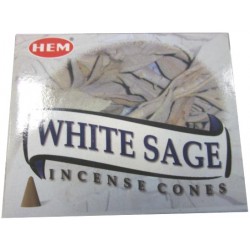 Cônes sauge blanche "HEM"
