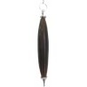 Pendule marron long pointe