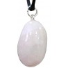Pendentif quartz rose