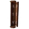 Boite octogonale en bois d' inde