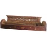 Boite rectangulaire en bois d' inde