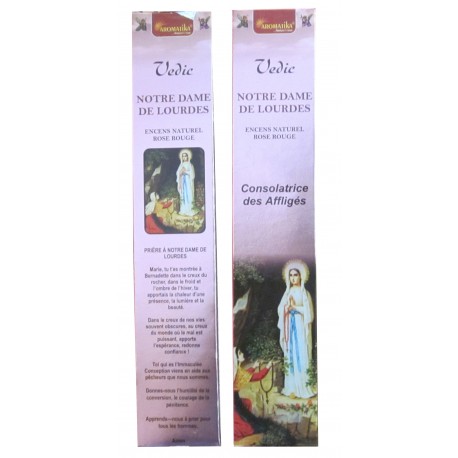 Encens Notre Dame de Lourdes "Vedic Aromatika"