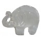 Petit éléphant verre transparent