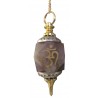 Pendule octogonal améthyste "OM"