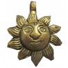 Pendentif soleil doré