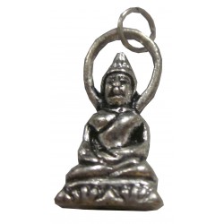 Pendentif argenté Bouddha